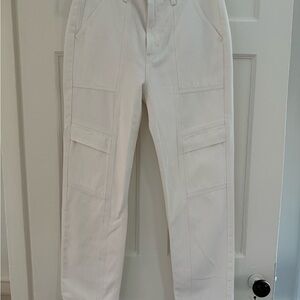 Agolde Women's Cream Cargo Pants